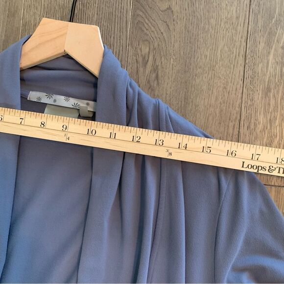 ATHLETA Open Front Cardigan Women’s Medium Purple Tunic Stretch. - Picture 9 of 12